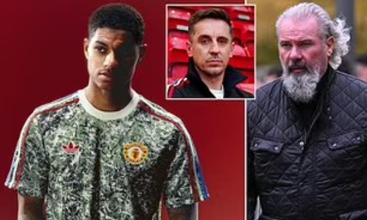 Brian McClair gives his view on Man United's clash with the Stone Roses ahead of the match at Old Trafford, accusing Gary Neville of having a 'rich imagination', insisting that HE chose the track not an expert, as the club launches team-inspired gear